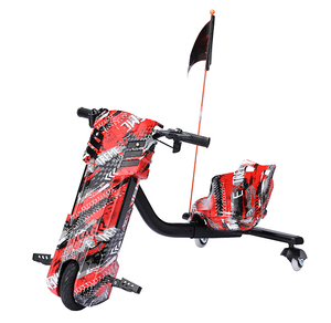 Venta al por mayor Mini triciclo eléctrico China nueva tecnología portátil todoterreno patada <span class=keywords><strong>plegable</strong></span> Drift Scooter <span class=keywords><strong>plegable</strong></span> de plástico al aire libre - Product Image 3