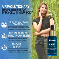 Complément alimentaire liquide oral liposomal NAD+ OEM/ODM avec nicotinamide riboside et resvératrol - Antioxydant et régénérateur cellulaire