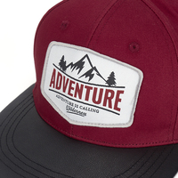 Personalizado 6 paneles de moda ajustable verano Unisex algodón cuero Snapback gorra deportes gorras para protección solar al aire libre