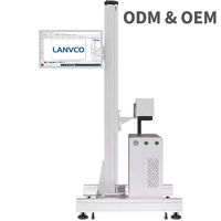 Nouveau Marqueur Laser Fibre 20W-60W Précision 0,01 mm Graveur CE FDA Garantie 1,5 An pour Ligne d'Assemblage de Matériel Métallique JCZ DXF AI