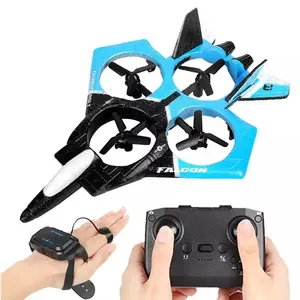 Aeroplane Hand Gesture Dual Control Helicopter Remote Control Aircraft EPP Foam Glider Electric Airplane Quadcopter RC Plane