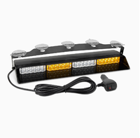 Neue Auto-Saugnapf-Stroboskoplampe 24LED Schaufel-Front- und Heck-Saugnapf-Stroboskop-Warnleuchte Notfallblitzer