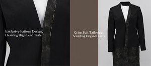 Blazer para Mujer Personalizado OEM ODM, Ropa de Trabajo, Blazers Elegantes para Mujer - Product Image 3