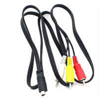 Kabel AV Kustom 10P Konektor Semi Bulat Harness Kabel untuk Sambungan Video Audio Pabrik Berkualitas Tinggi Tahan Lama