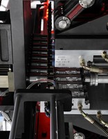   Machine de soufflage automatique à cylindre rotatif avec moteur et pompe Mitsubishi PLC pour le traitement du PET (SEGD-6 2L)