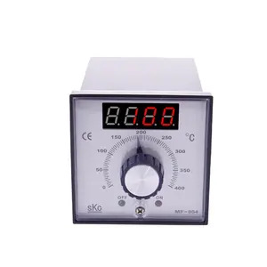MF-904 SKG 0 ~ 400 0 ~ 200 0 ~ 800 0 ~ 1200 grados c tipo K thrmocouple pantalla analógico digital medidor de panel horno eléctrico interruptor giratorio