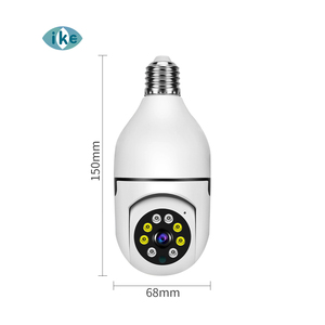 Precio barato Ikevision V380pro 1080P 2MP 3MP Cámara de bombilla inalámbrica con puerto estándar E27 para seguridad en el hogar WIFI Cámara de lámpara LED - Product Image 3