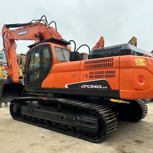 Used Doosan DX340LCA excavator second hand 34ton heavy digger for mining large earthwork project - Product Image 3