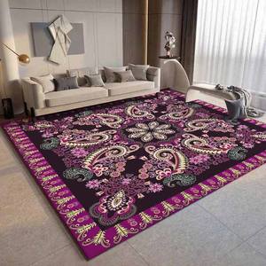 Tapis géométrique moderne fait à la main, design élégant pour la maison, tapis moelleux antidérapant, imprimé africain, tapis décoratif pour le salon - Product Image 5