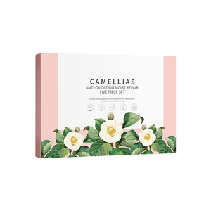Set de Cuidado Facial Unisex Camellia Antioxidante, Rejuvenecedor, Blanqueador e Hidratante de Uso Diario con Hialuronato de Sodio Calmante - Product Image 3