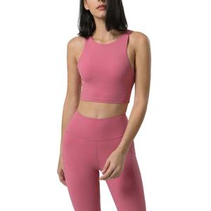 Conjunto Deportivo de 2 Piezas para Mujer, Ropa Deportiva de Cintura Alta para Gimnasio y Entrenamiento, Bra Deportivo y Leggings sin Costuras para Yoga - Product Image 6