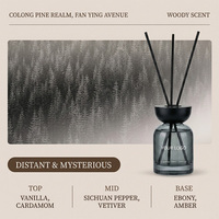 Diffuseur de parfum en rotin de luxe et écologique 100 ml longue durée pour hôtels et maisons