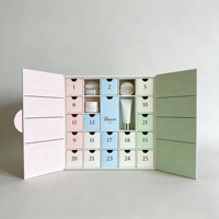 Boîte de rangement multifonction GOTOP avec calendrier pour kit de soins de beauté, couleur personnalisée