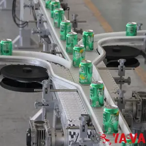 YA-VA fabrika yapımı sıcak satış Slat konveyörler/plastik zincirli konveyör cam içecek şişesi ve kutular için