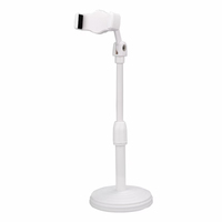 Bureau En Alliage Réglable Support de Téléphone Support de Téléphone Portable Paresseux Téléphone Portable Support 360 Degrés Rotation Support de Smartphone