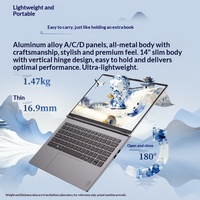 Ordinateur portable Lenovo Ruitian 14 pouces à prix avantageux, Intel Core Ultra5, 32 Go, 1 To, 2,8K, 120 Hz, léger, pour les affaires, le bureau, les étudiants