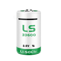 Batterie au lithium originale LS33600 3,6 V type D 1-en-1 pour débitmètre, compteur de gaz, batterie IoT ER34615