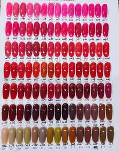 사용자 정의 로고 2 1 조각 확장 Coloful 분말 클리어 누드 디핑 네일 아크릴 분말 손톱 커버 아크릴 분말 500 + 색상 - Product Image 4