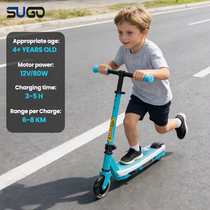 <span class=keywords><strong>Trottinette</strong></span> <span class=keywords><strong>électrique</strong></span> pliable pour enfants, couleurs vives, étanche, charge maximale 50 kg, idéale pour un cadeau d'anniversaire - Product Image 1