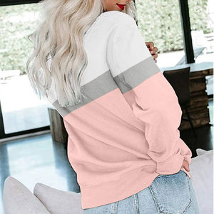 Sudaderas de algodón con logotipo personalizado de último diseño disponibles para mujer, ropa de calle informal, sudaderas para mujer a la venta - Product Image 2