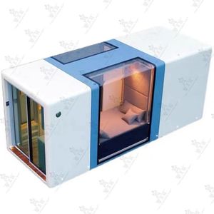 C70 <b>Prefab</b> <b>House</b> Sandwich Panel Modern Design Curved Shape Easy Installation Hotel Use - Product Image 5