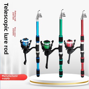 Ensemble de cannes à pêche en <span class=keywords><strong>mer</strong></span>, <span class=keywords><strong>canne</strong></span> à lancer longue portée avec moulinet, appâts et sac de transport, kit de pêche en <span class=keywords><strong>mer</strong></span> complet pour débutants, 1,8 mètre - Product Image 3