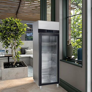 Armoire de désinfection économique à porte unique en verre avec circulation d'air chaud pour la stérilisation de la <span class=keywords><strong>vaisselle</strong></span> de cuisine commerciale - Product Image 4