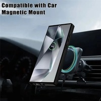 Protection d'écran complète 360°, protection PTE, coque de téléphone magnétique transparente pour Samsung Galaxy S23 S22 S24 S25 S26 Ultra A16 A36 A56 A26