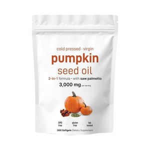 Rainwood OEM saç büyüme kabak çekirdeği yağ yumuşak jeller kapsüller özel etiket doğal 1000 mg 3000mg kabak çekirdeği yağ <span class=keywords><strong>Softgel</strong></span> - Product Image 1