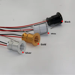 LED12V aluminium E27 dapur Modern 1W, dudukan permukaan IP44 hangat putih dapat diredupkan untuk penggunaan dalam ruangan kantor Hotel - Product Image 2