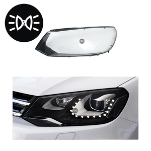 Cubierta de Faro ZWENJIN para <span class=keywords><strong>Volkswagen</strong></span> VW <span class=keywords><strong>Touareg</strong></span> 2011 2012 <span class=keywords><strong>2013</strong></span> 2014, Carcasa de Lámpara, Pantalla de Faro, Plexiglás - Product Image 5