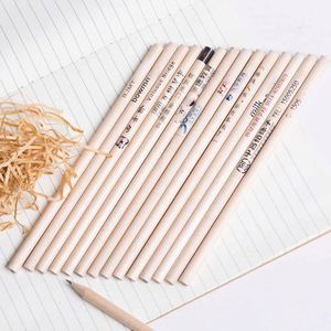 Vente en gros de crayons ronds en bois à prix réduit pour la rentrée scolaire, 7 pouces, HB, 2B, 2H, avec gomme et logo personnalisé - Product Image 4