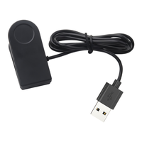 Câble de charge USB pour montres intelligentes Garmin Approach S10 & Forerunner 110/210, station de charge avec gaine en PVC, matériau en cuivre pur