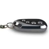 Interruptor de Control remoto inalámbrico de 4 canales, código de aprendizaje, plástico ABS, 12V, máquina duplicadora de copia de llave de coche, receptor remoto incluido