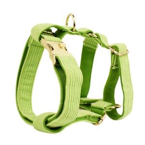 Conjunto de Collar y Arnés para Perro, Acero Inoxidable, Pana, Terciopelo Rosa, Correa Ajustable para Pasear Perros - Product Image 6