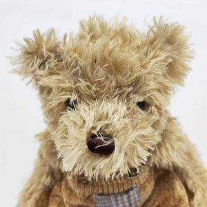 कस्टम <span class=keywords><strong>12</strong></span> इंच का सुपर सॉफ्ट प्लग ब्राउन टेडी भालू खिलौने कपड़े के साथ भरा जानवर - Product Image 3