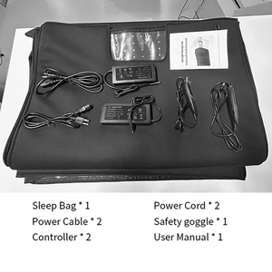 Saidi kırmızı ışık tedavisi tüm vücut rahatlama için büyük Mat 180*80*20cm kızılötesi terapi battaniye taşınabilir Sauna uyku tulumu - Product Image 6