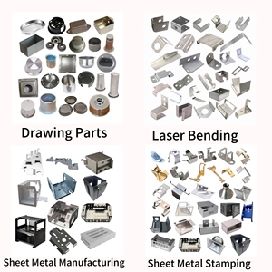 Pièces métalliques personnalisées Pièces découpées au <span class=keywords><strong>laser</strong></span> Fabrication de tôles pliées - Product Image 3