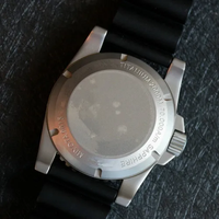 Montre en titane de haute qualité, dernier modèle, boîtier en acier inoxydable, mouvement automatique mécanique, verre saphir, aiguilles, 20 BAR