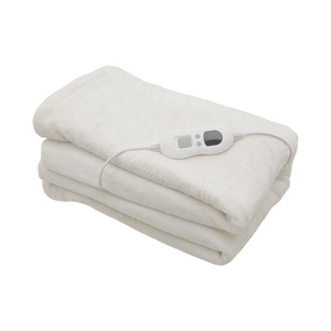 Chauffage domestique 220v luxe gris bande fausse fourrure lit plus chaud chauffage couvertures électriques chaudes pour l'hiver - Product Image 5