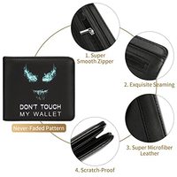Dompet Wanita Kulit PU Berkualitas Tinggi, Desain Kartun Keren, Penutup Ritsleting, Tahan Air, Dompet Koin Lucu untuk Anak-anak dan Remaja Laki-laki