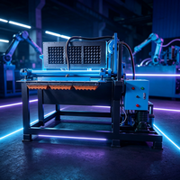 Machine à fabriquer des barquettes à œufs pour les fermes et les grossistes en œufs avec différents moules