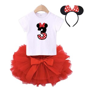 Kinderkleding Meisjes 2021 Schattige Baby Meisjes 1 2 3y Baby Outfit Met MBGO-006 - Product Image 5