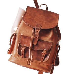 Genuine Leather Designer Bag Multi-Purpose Laptop & Travel Bag Vintage Luxury Style Leather <b>Backpack</b> Wholesale Price Collection - Product Image 6