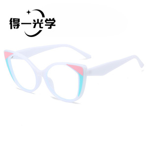 แว่นตา De Yi Optics ทรงแคทอาย กรอบเต็ม ป้องกันแสงสีฟ้า แฟชั่นสำหรับผู้หญิง เลนส์ PC - Product Image 5