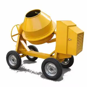 Hot Selling Portable Concrete Mixer Machine Mini Small Diesel Gasoline Mobile Concrete Mixer 350L 500L