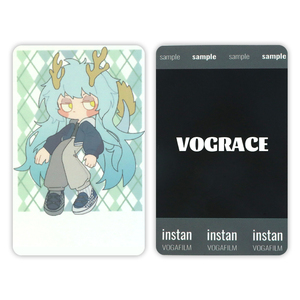 Vograce thiết kế mới Kpop thần tượng thẻ giấy chụp ảnh tùy chỉnh ngay lập tức photocards hình ảnh in thẻ ảnh - Product Image 5
