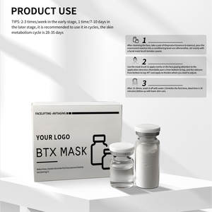 Lifting du visage raffermissant Enzyme Peel masque visage en forme de V levage peau éclaircissant traitement enzymatique Hexapeptide <span class=keywords><strong>poudre</strong></span> lyophilisée - Product Image 3