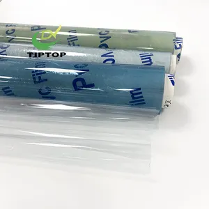 Tiptop 0,05-0,5mm weiche super klare transparente PVC-Folien rolle für Vorhang-und Tischdecke sowie Tischdecke