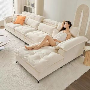 Juego de sofá modular moderno de terciopelo de lujo en forma de L <span class=keywords><strong>extensible</strong></span> para el hogar, Villa, sofá seccional italiano minimalista de lujo de terciopelo - Product Image 5